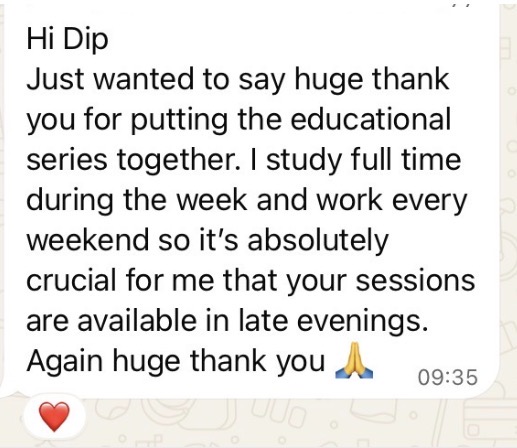Webinar feedback 2