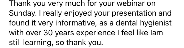 Webinar feedback 3